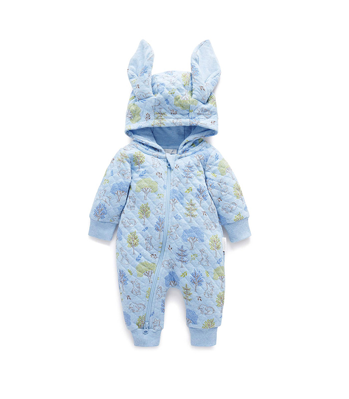 w-bcs-growsuit-2-1 Bunny Quilted Growsuit - Imagen 1